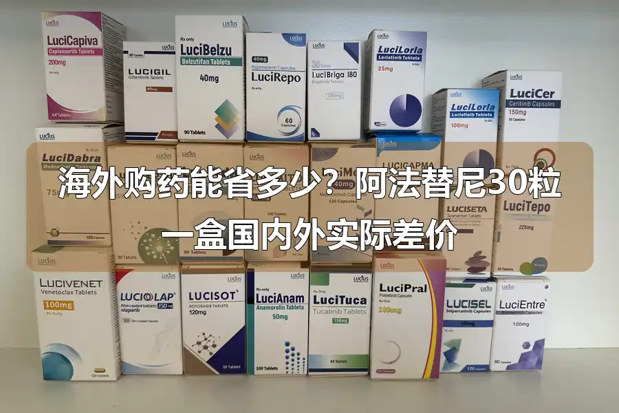 海外购药能省多少？阿法替尼30粒一盒国内外实际差价